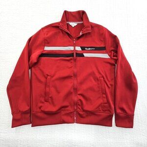 Ben Sherman Full Zip Track Jacket Men's M Maroon Long Sleeve EUC LN RN 159557